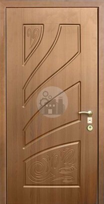 металлическая дверь, отделка массив дерева, внутри мдф - внутренняя часть двери ДВ-447