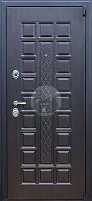 стальная дверь в офис, двухсторонняя отделка мдф-ДВ-963